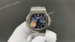 PD Factory Patek Philippe Nautilus Swiss Cal.26-330 Movement 316L Steel White Index WG Blue Face Watch 40mm 